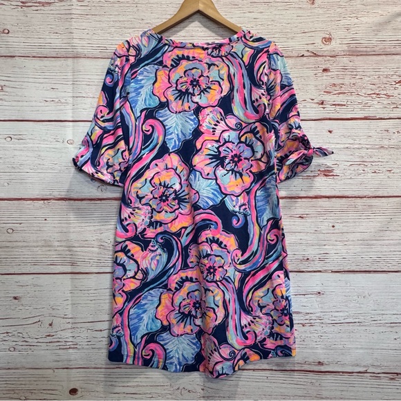 Lilly Pulitzer Preston Dress in Nauti Navy Boho Bateau Sz S - Picture 12 of 13